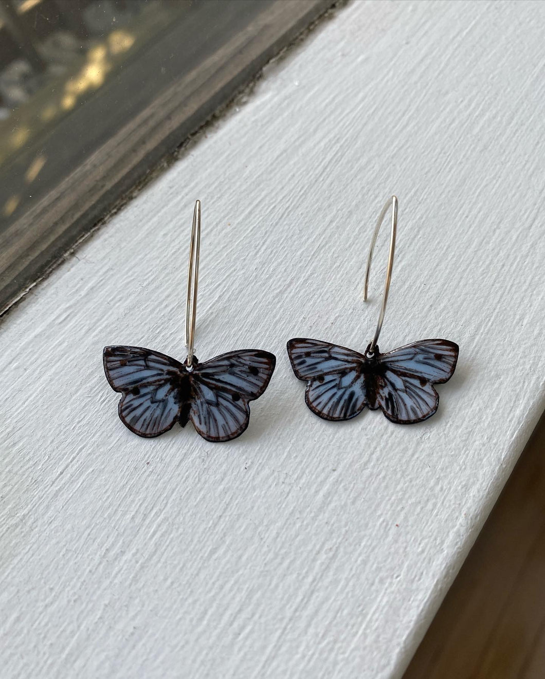 Spring Azure Butterfly Earring