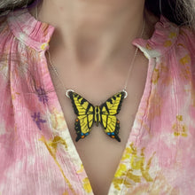 Load image into Gallery viewer, Tiger Swallowtail Butterfly Necklace
