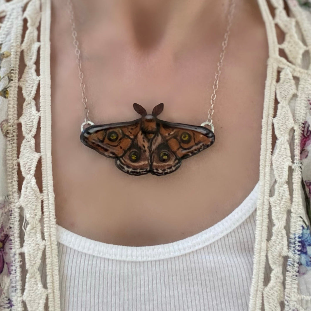 Io Moth Necklace